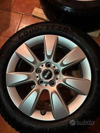 Cerchi  in lega 17 Mini Contryman -gomme invernali