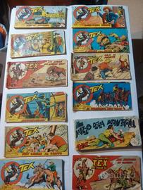 TEX strisce varie serie ORIGINALI