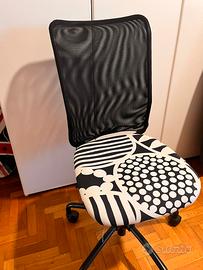 Sedia da ufficio Ikea girevole