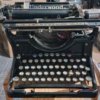 Macchina da scrivere Underwood vintage anni 20/30