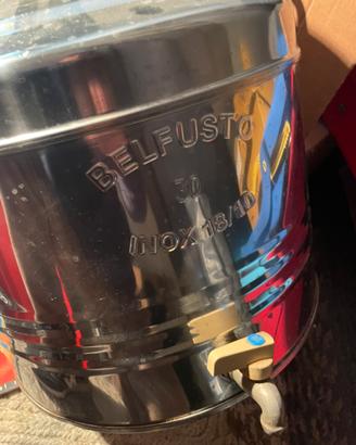 Fusto scciaio olio/vino 30 litri