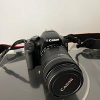 Reflex Canon EOS 550D + obbiettivo EFS 18-135mm