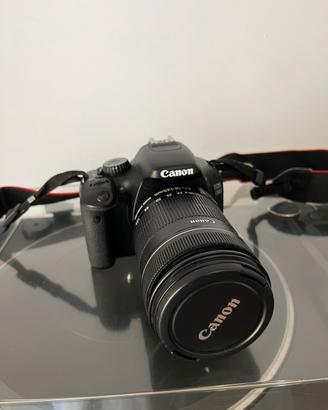 Reflex Canon EOS 550D + obbiettivo EFS 18-135mm