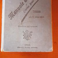 libro di cucina  antico 