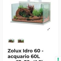 acquario zolux Idro 60 litri