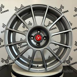 4 CERCHI IN LEGA ABARTH 500 DEDICATI DA 17" ANTR