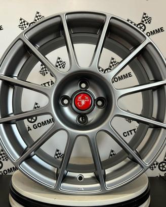 4 CERCHI IN LEGA ABARTH 500 DEDICATI DA 17" ANTR