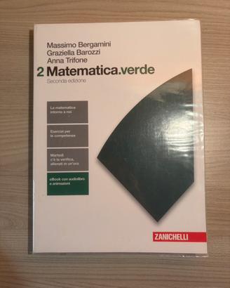 Matematica.verde 2 – Zanichelli – Seconda edizione