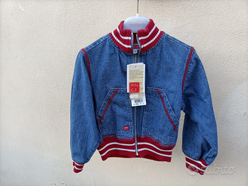 Giubbotto in jeans bambino 4 anni nuovo