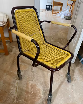 Sedia spaghetti vintage anni ‘70