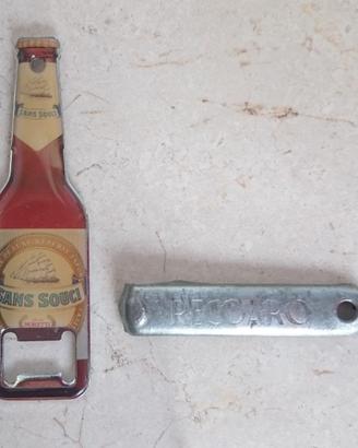 Apribottiglia RECOARO e MORETTI anni '50