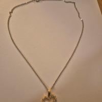 Collana Sottile con Pendente a Cuore