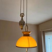Lampadario sali e scendi 1950