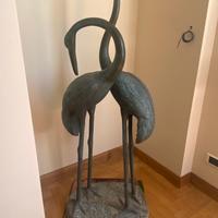 Statua da giardino in bronzo