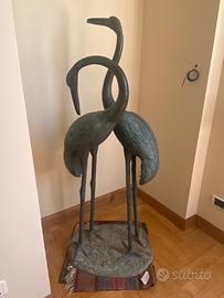 Statua da giardino in bronzo