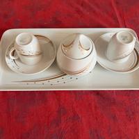 Set 2 tazze con vassoio