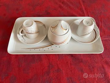 Set 2 tazze con vassoio