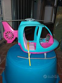 elicottero e camper barbie