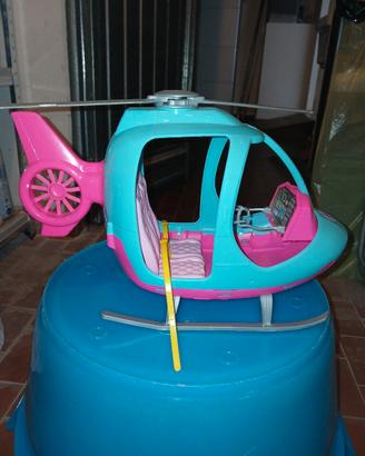 elicottero e camper barbie