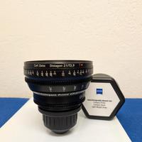 Zeiss Compact Prime CP.2 21mm/T2.9  PL + EF mount