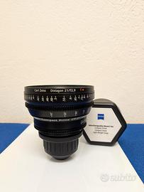 Zeiss Compact Prime CP.2 21mm/T2.9  PL + EF mount