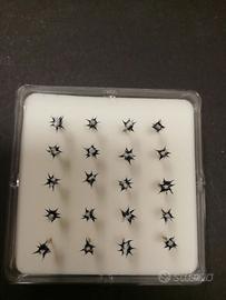 Confezione 20 Orecchini x Naso In Argento 800/925