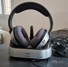 Cuffie Philips wireless con base ricaricabile