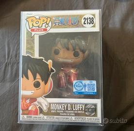 Funko Pop One Piece Luffy Metallic Hot Topic BC