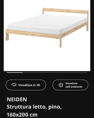 Struttura letto Neiden