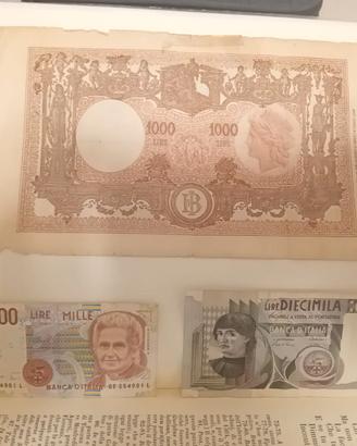 Banconote in Lire