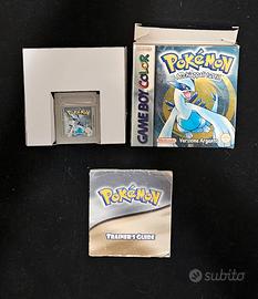 Pokemon versione Argento Gameboy Color GBC Ita
