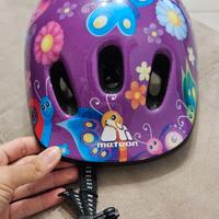 Casco bicicletta bambina