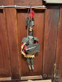 Pupo Siciliano marionetta cm50 vintage Rosso