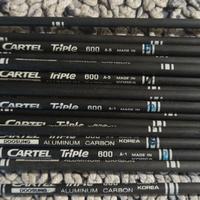 frecce per arco cartel triple spine 600