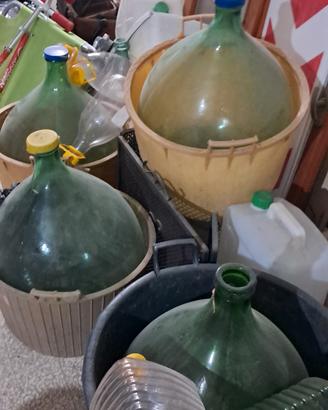damigiana vaso vetro 54 litri
