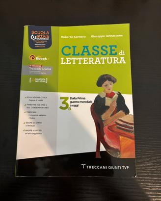 Libro scolastico - Letteratura Italiana
