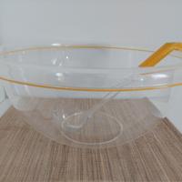 Guzzini insalatiera, ciotola trasparente plexiglas