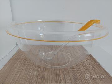 Guzzini insalatiera, ciotola trasparente plexiglas