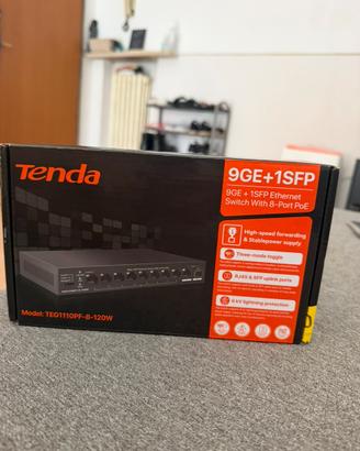 Switch PoE a 8 porte Tenda