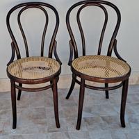 Set 2 sedie Thonet "Sautto & Liberale" metà '900
