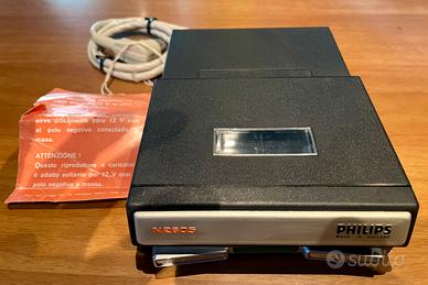 Riproduttore per Auto Vintage 1975 PHILIPS N-2605