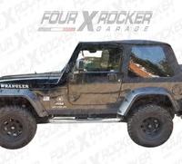 Capote nera suntop fastback Jeep Wrangler TJ