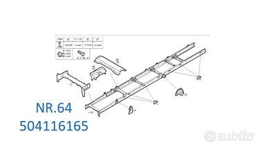 ANGOLARE TELAIO EUROCARGO 504116165