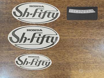 Kit completo adesivi Honda SH 50 Fifty Scoopy