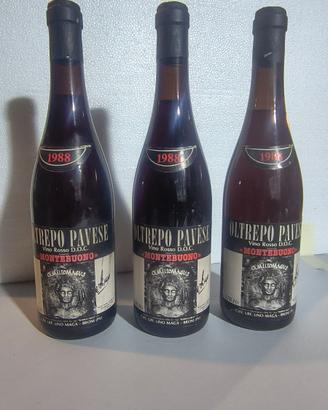 VINO "MONTEBUONO" annata 1988