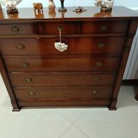 Cassettiera Rovea legno massello 