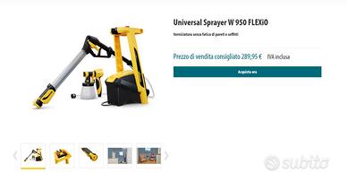 Wagner Flexio w950 - Verniciare a spruzzo