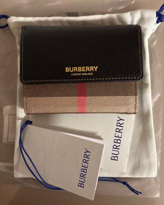 Portafoglio Burberry NUOVO unisex