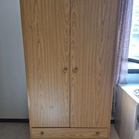 Armadio 2 Ante con 2 Cassetti