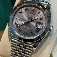Rolex Dj 126300 Nuovo 03.2026 41mm Wimbledon Jub
